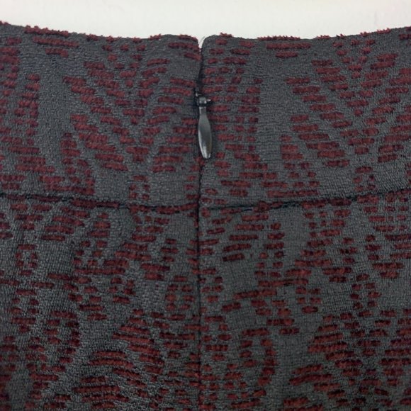 Ann Taylor LOFT Brocade A-Line Skirt - Picture 3 of 5